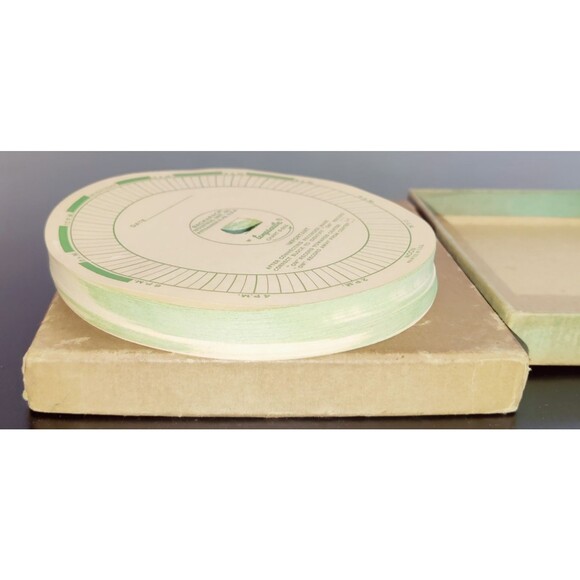 Vintage Bacharach 100 No.S-262/ ON-OFF/ 24hr. Tempscribe Charts Opened Box - Picture 6 of 8